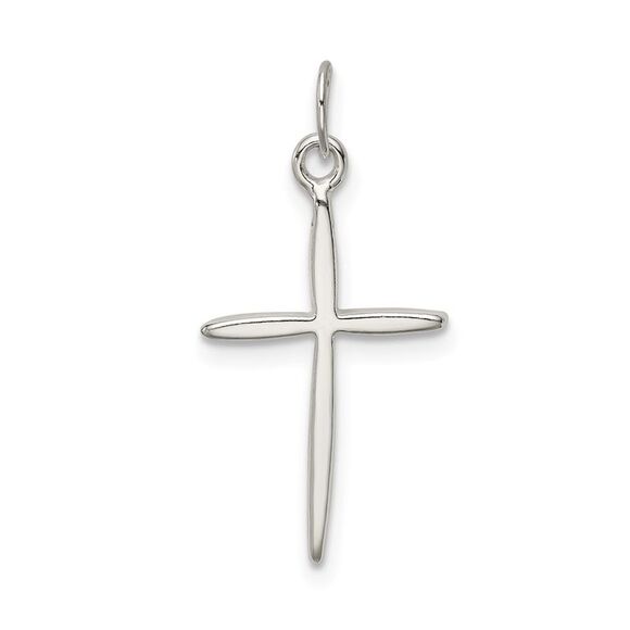 Kazi Luxury Sterling Silver Passion Cross Charm - Picture 4 of 4